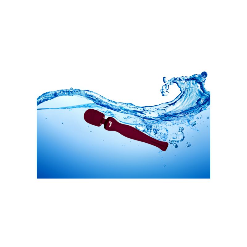 Viben Sultry Rechargeable Wand Massager Ruby - Burgundy