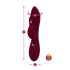Viben Pzazz Rechargeable Thumping Rabbit Ruby - Burgundy