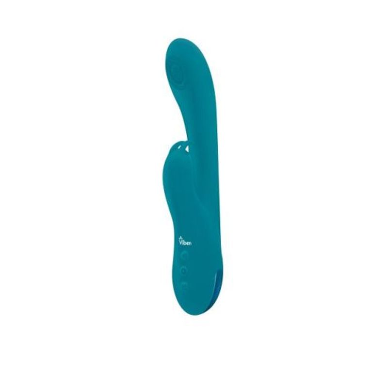 Viben Razzle Rechargeable Thumping Rabbit Ocean - Aqua