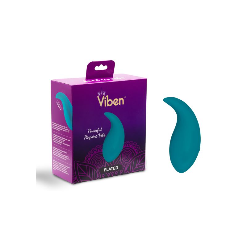 Viben Elated Pinpoint Rechargeable Vibe Ocean - Aqua