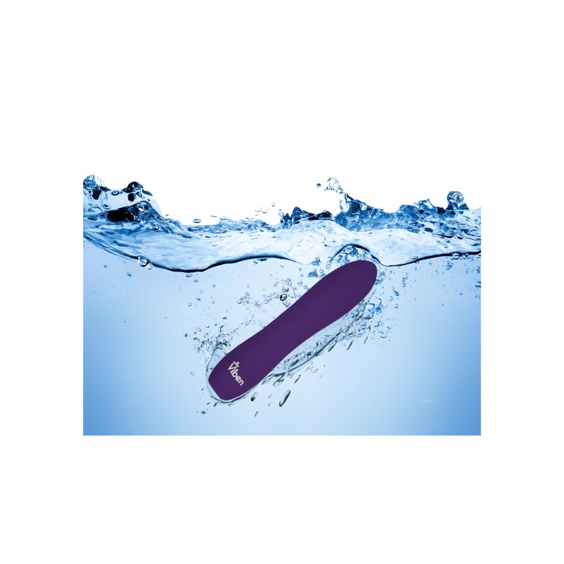 Viben Vivacious Rumble Motor Rechargeable Bullet Violet - Violet