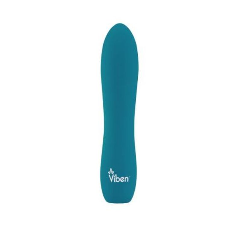 Viben Vivacious Rumble Motor Rechargeable Bullet Ocean - Aqua