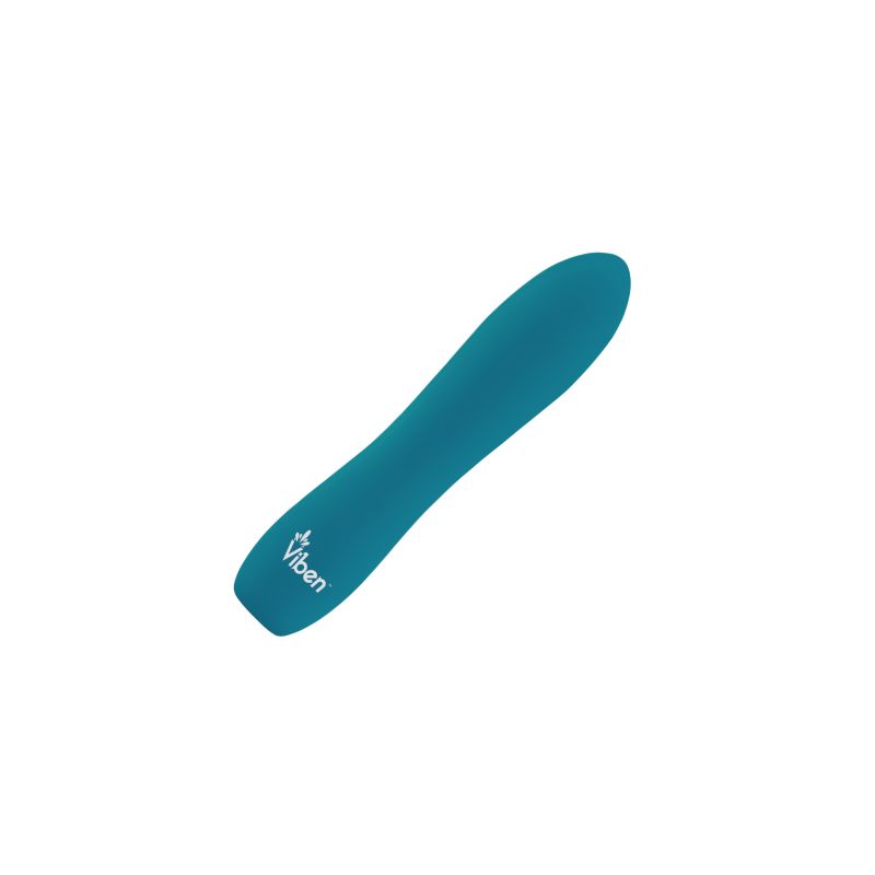 Viben Vivacious Rumble Motor Rechargeable Bullet Ocean - Aqua