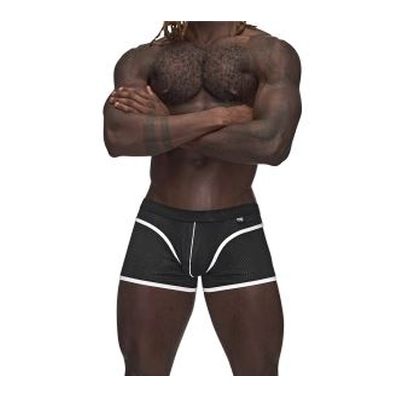 Male Power Sport Mesh Mini Short