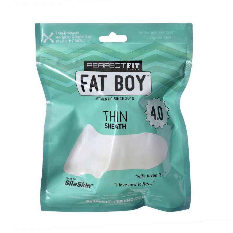 Fat Boy 4.0 Cock Sleeve - Clear