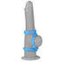 Lumino Play Penis Rings 3 Pc - Blue