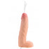 Squirting Dildo 10in with Syringe - Flesh
