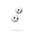 Silver Metal 2 Pc Vaginal Balls 3cm - Silver