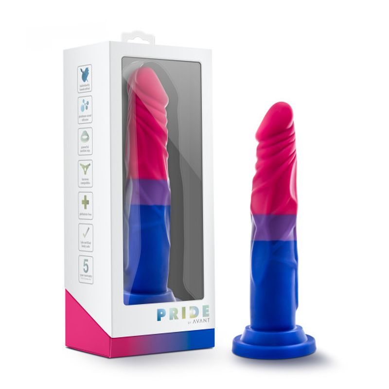 Avant Pride P8 Silicone Dildo  - Fuchsia
