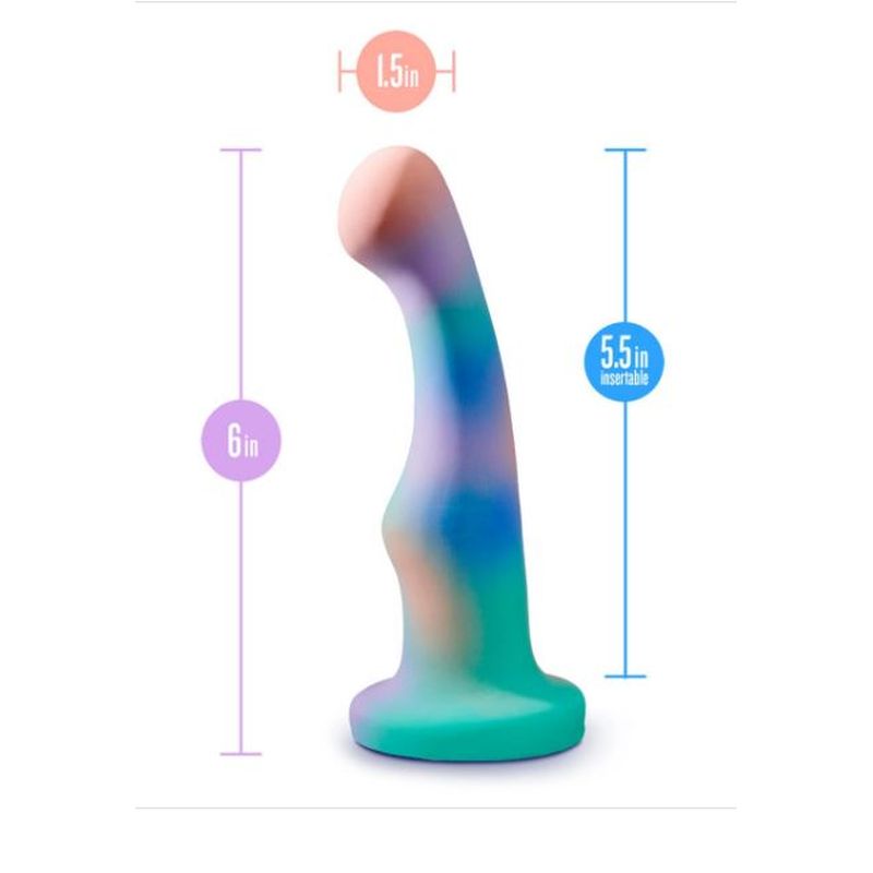 Avant Opal Dreams Aqua Silicone Dildo  - Aqua