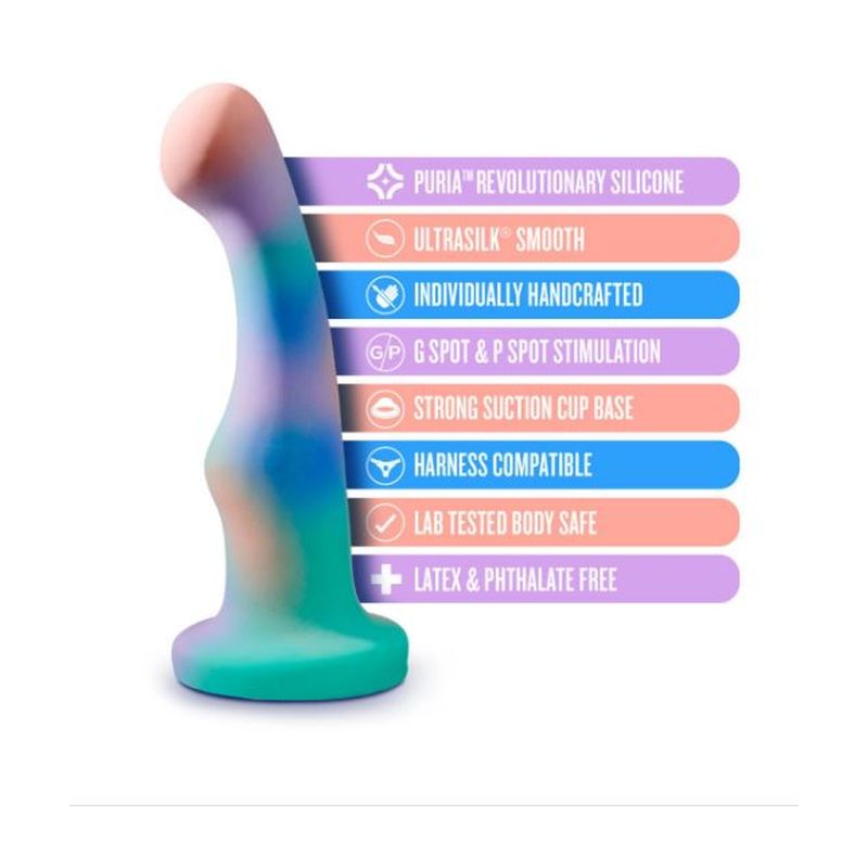 Avant Opal Dreams Aqua Silicone Dildo  - Aqua