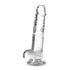 Naturally Yours 7" Crystaline Dildo Diamond - Clear