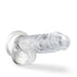 Naturally Yours 7" Crystaline Dildo Diamond - Clear