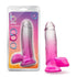 B Yours Sugar Magnolia 7in Dildo Fuchsia - Fuchsia