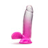 B Yours Sugar Magnolia 7in Dildo Fuchsia - Fuchsia