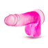 B Yours Sugar Magnolia 7in Dildo Fuchsia - Fuchsia