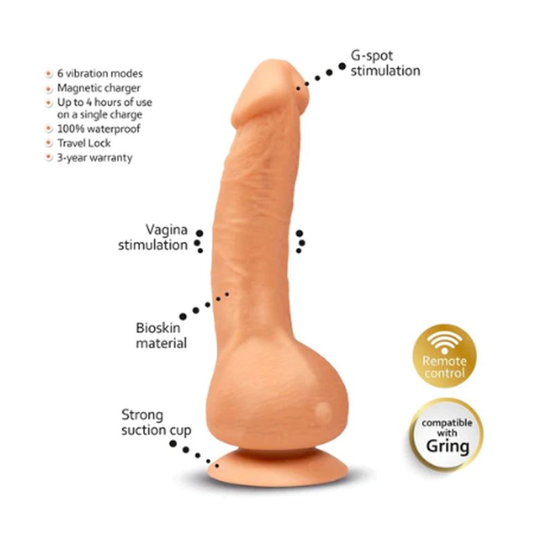 Greal MINI Flesh w Suction Cup - Flesh