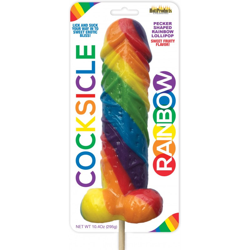 Rainbow Cocksicle Lollipop 