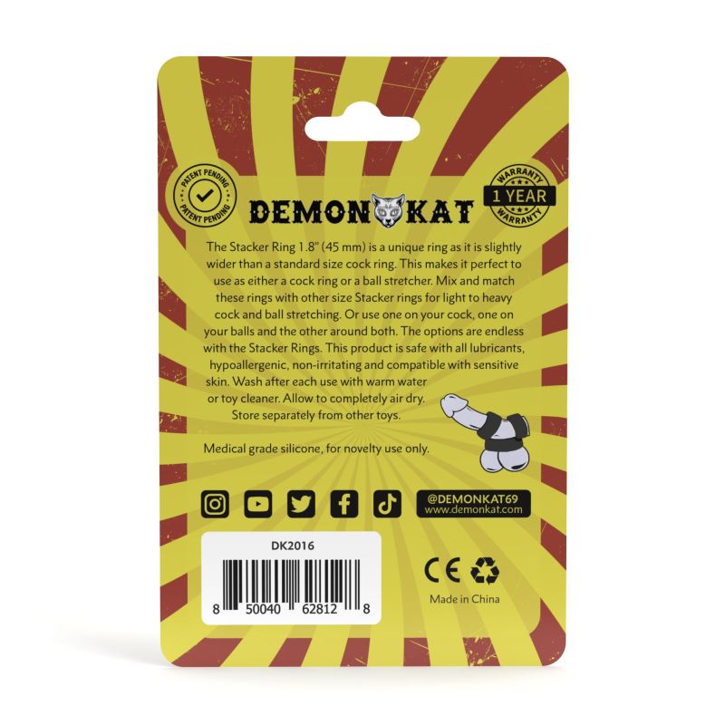 Stacker Ring 1.8in 45mm - Black