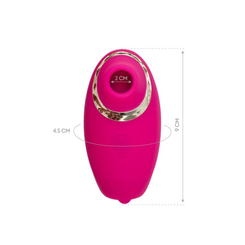 JOS Nimka Air Pulse Wave Massager  - Pink