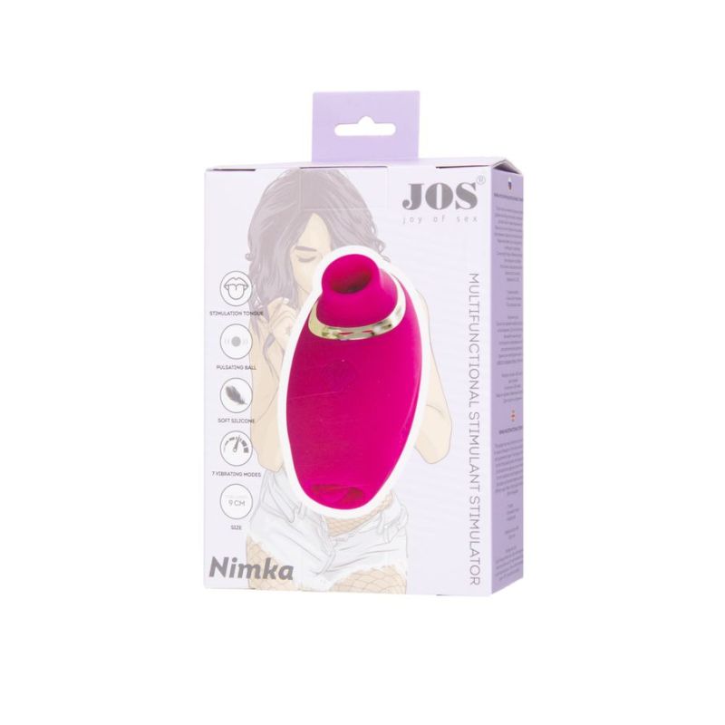 JOS Nimka Air Pulse Wave Massager  - Pink