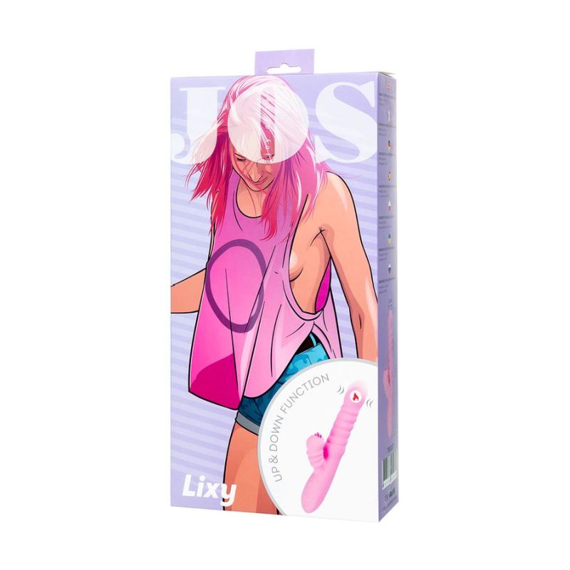 JOS Lixy Heating and Rotating Petal Tickler  - Pink