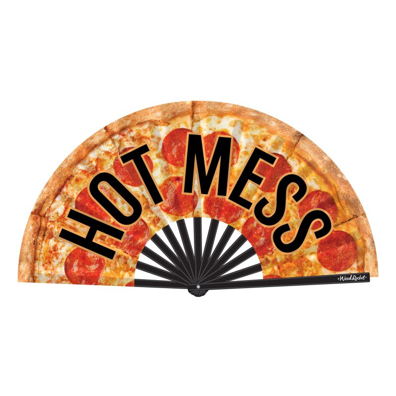 Hot Mess Folding Fan  - Mixed