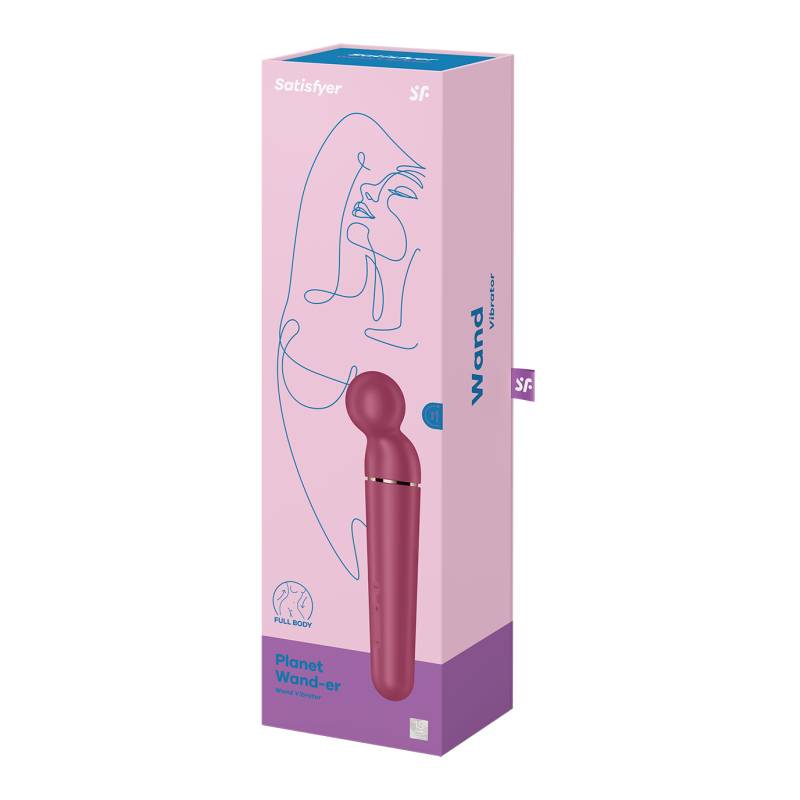 Satisfyer Planet Wand-er Berry - Berry