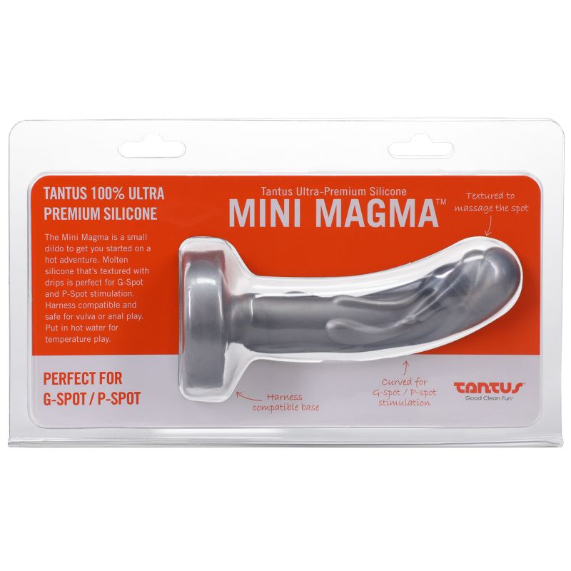 Mini Magma Dildo Silver - Silver