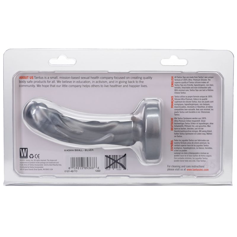 Mini Magma Dildo Silver - Silver