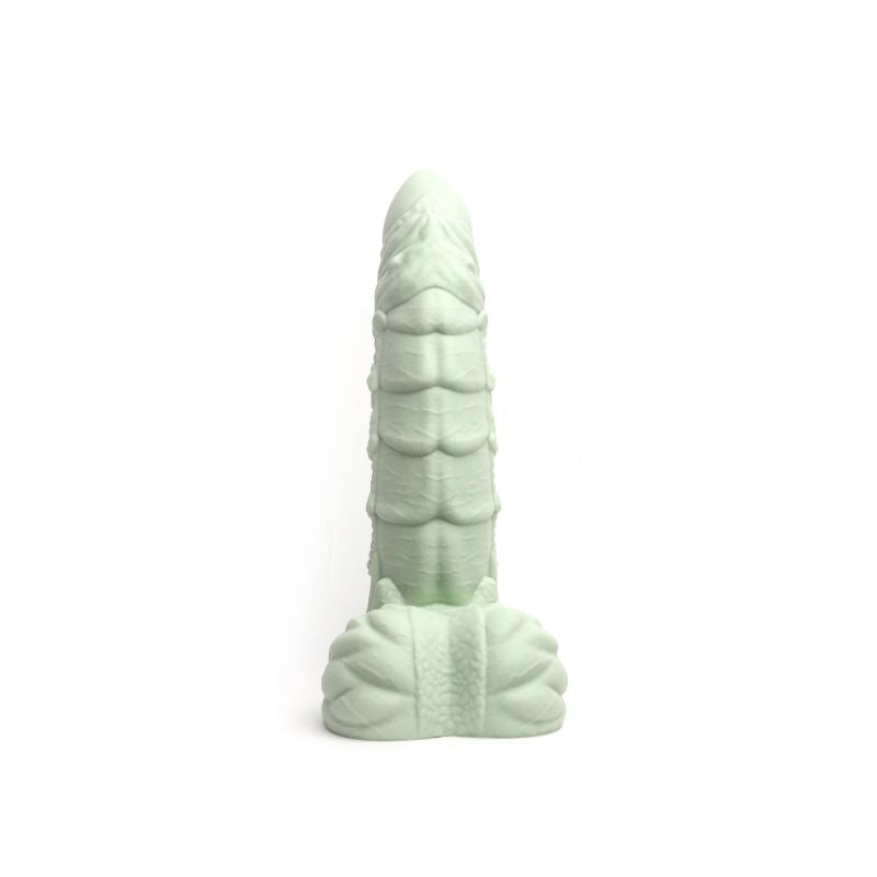 Willie Liquid Silicone Dildo Medium - Green