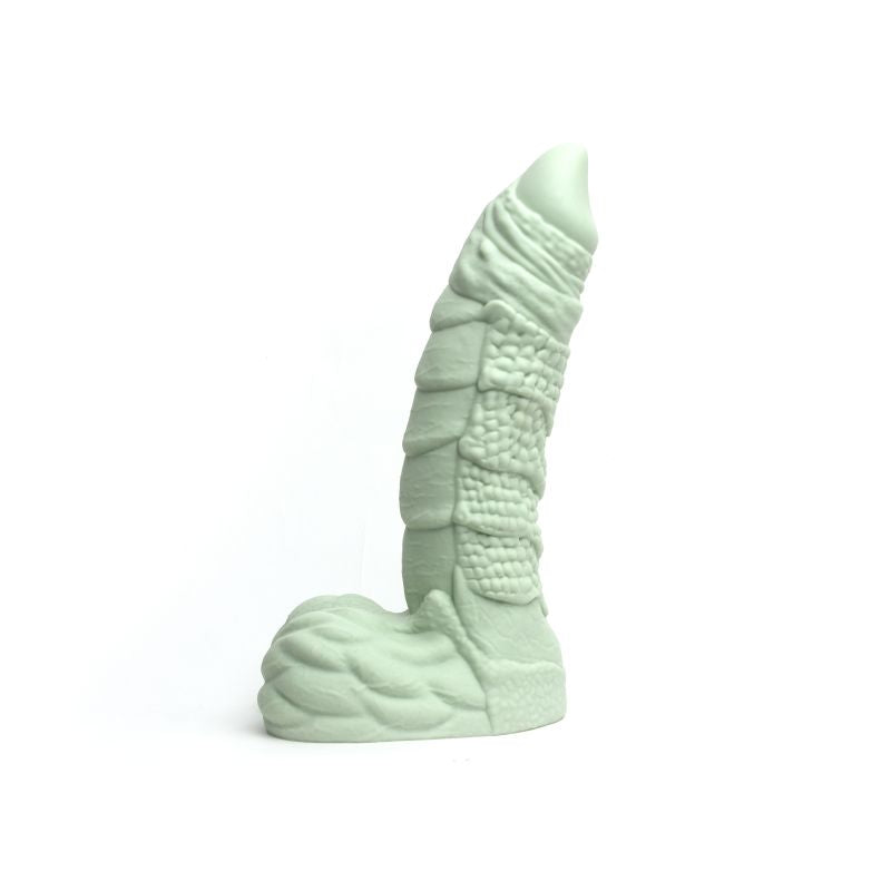 Willie Liquid Silicone Dildo Medium - Green