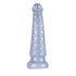 OctoCock Liquid Silicone Dildo Medium - Silver