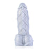Fetishique Liquid Silicone Dildo Medium - Silver