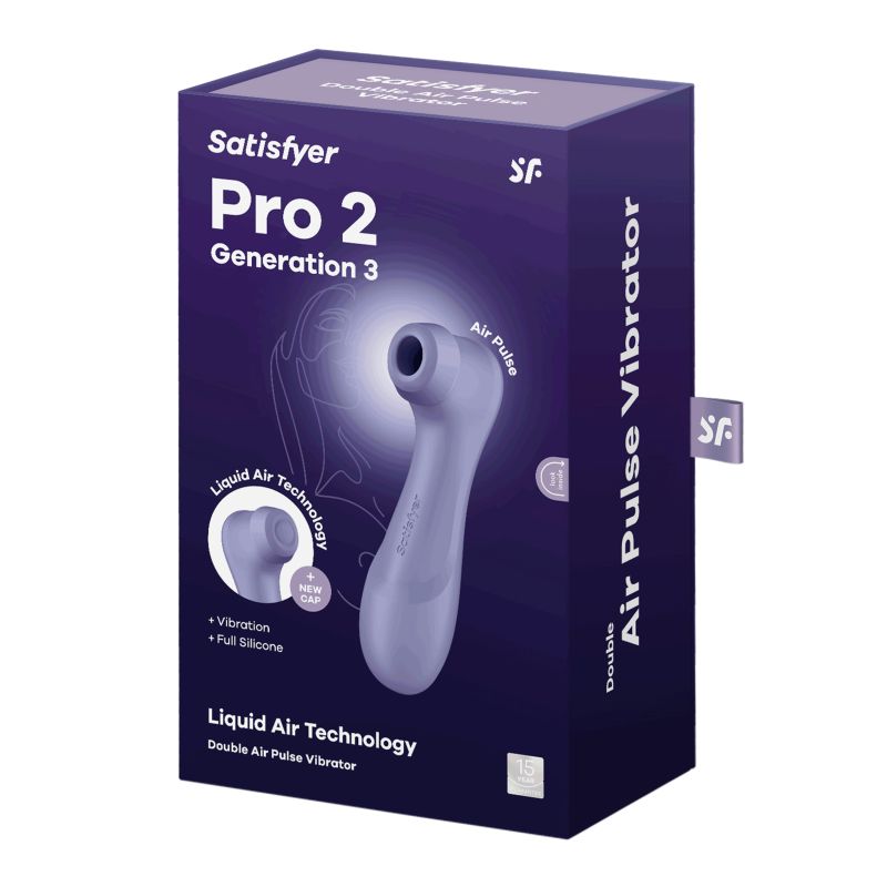 Satisfyer Pro 2 Gen 3 Clitoral Stimulator Lilac - Purple