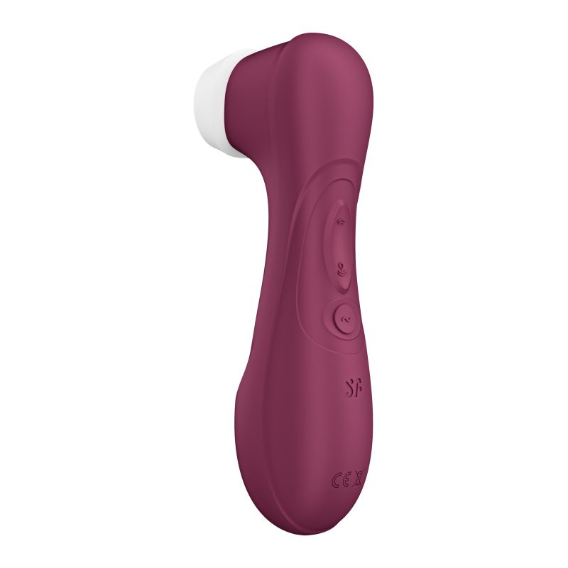 Satisfyer Pro 2 Gen 3 App Control Clitoral Stimulator Wine Red