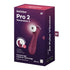 Satisfyer Pro 2 Gen 3 App Control Clitoral Stimulator Wine Red