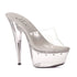 Slip On Rhinestone Platform Clear 6in