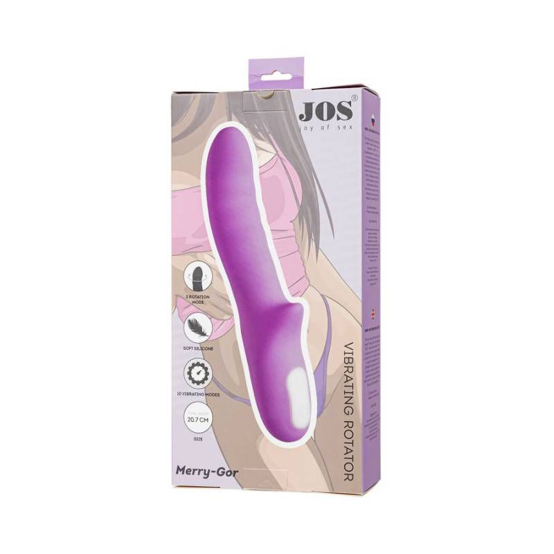 JOS Merry Gor Rotating Shaft Vibrator Violet - Violet