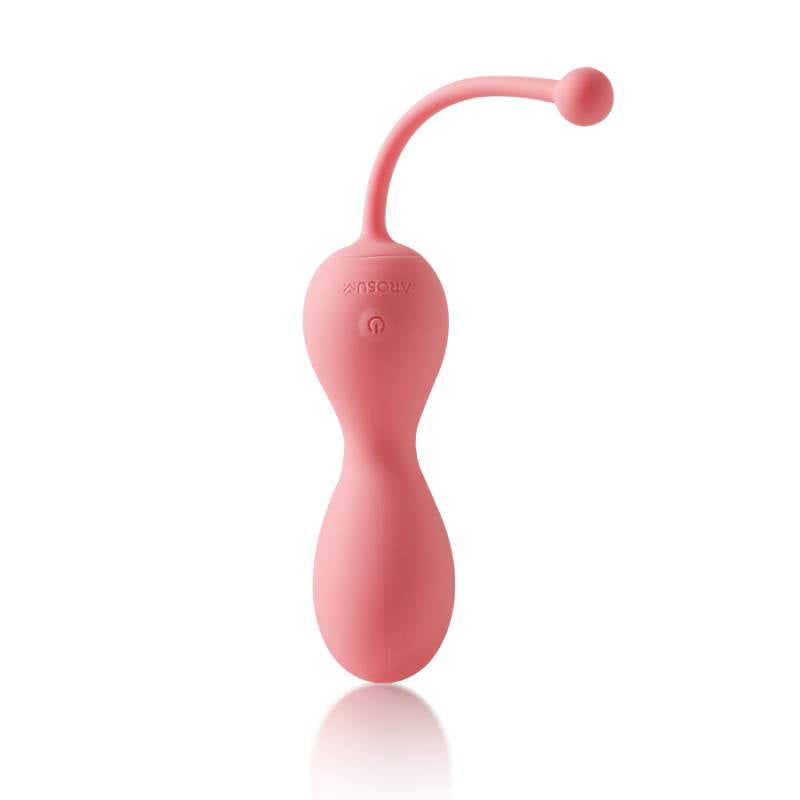 Kegelator Duo Vaginal Balls Come Hither Stimulator with Remote - Pink