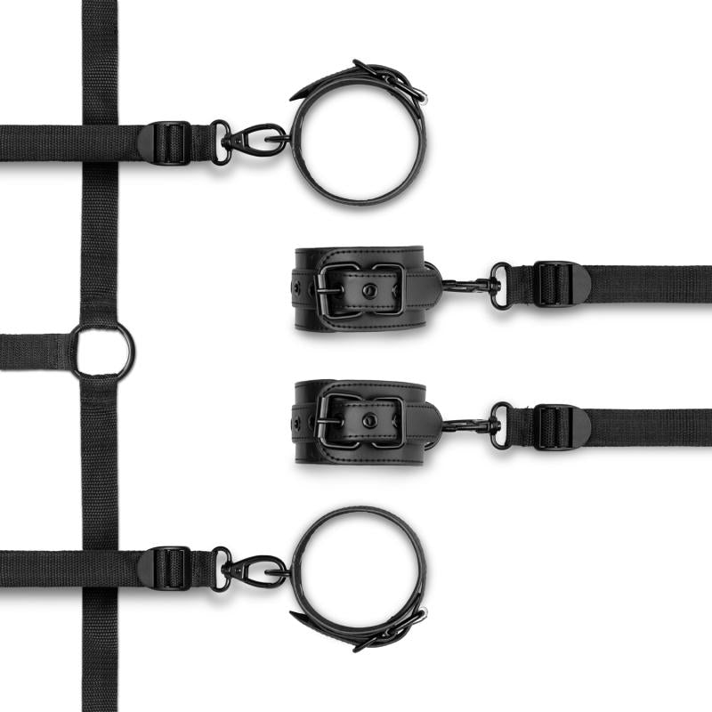 Under The Bed Restraint Bondage Set - Black