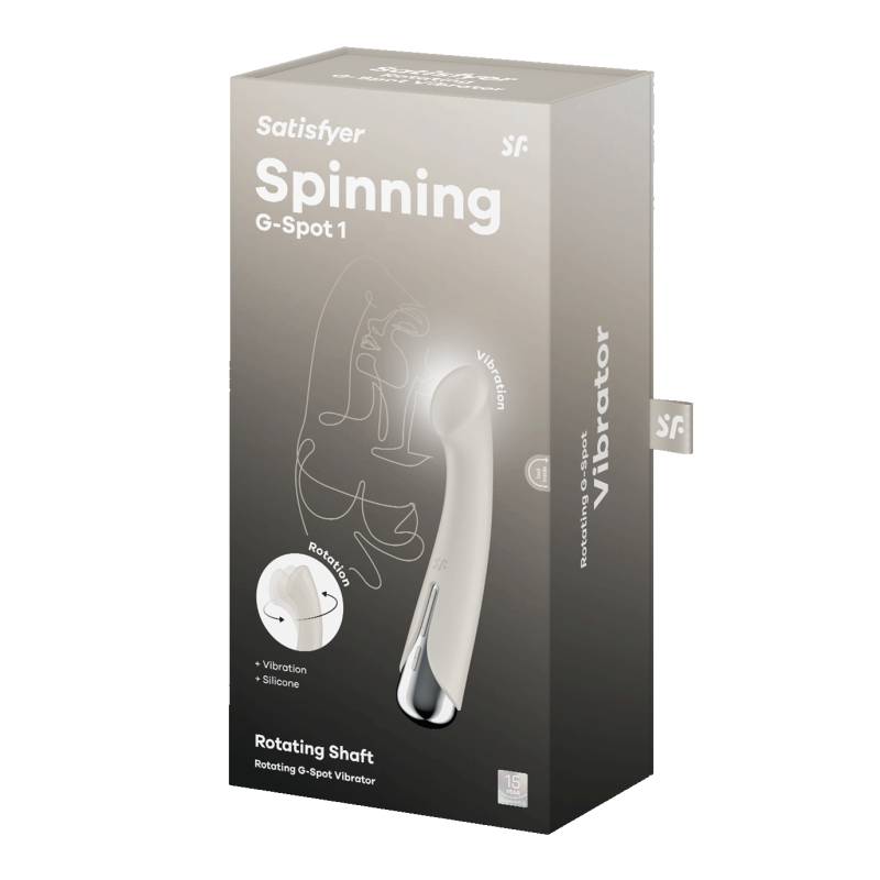 Satisfyer Spinning G-Spot 1 Beige - Beige