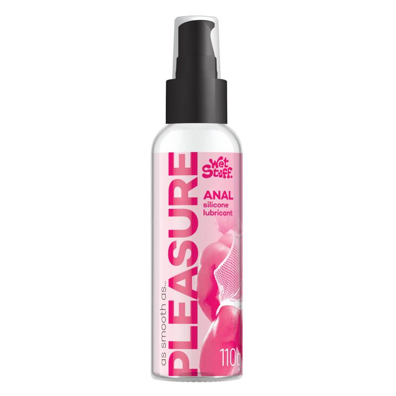 Wet Stuff Pleasure Anal Silicone Lubricant Pump Top 110g 