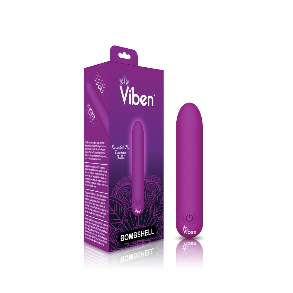 Bombshell 5 Speed 9.5cm USB Mighty Bullet Berry - Berry