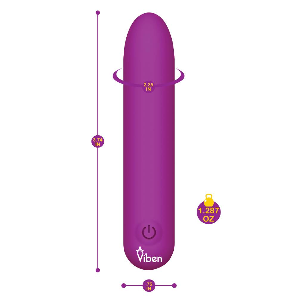 Bombshell 5 Speed 9.5cm USB Mighty Bullet Berry - Berry