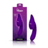 Symphony 21 Mode Swivel Suction Head Triple Motor Vibrator - Purple