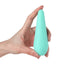 VibeSwirl Drip Shape Rechargeable Vibrator - Teal