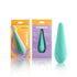 VibeSwirl Drip Shape Rechargeable Vibrator - Teal
