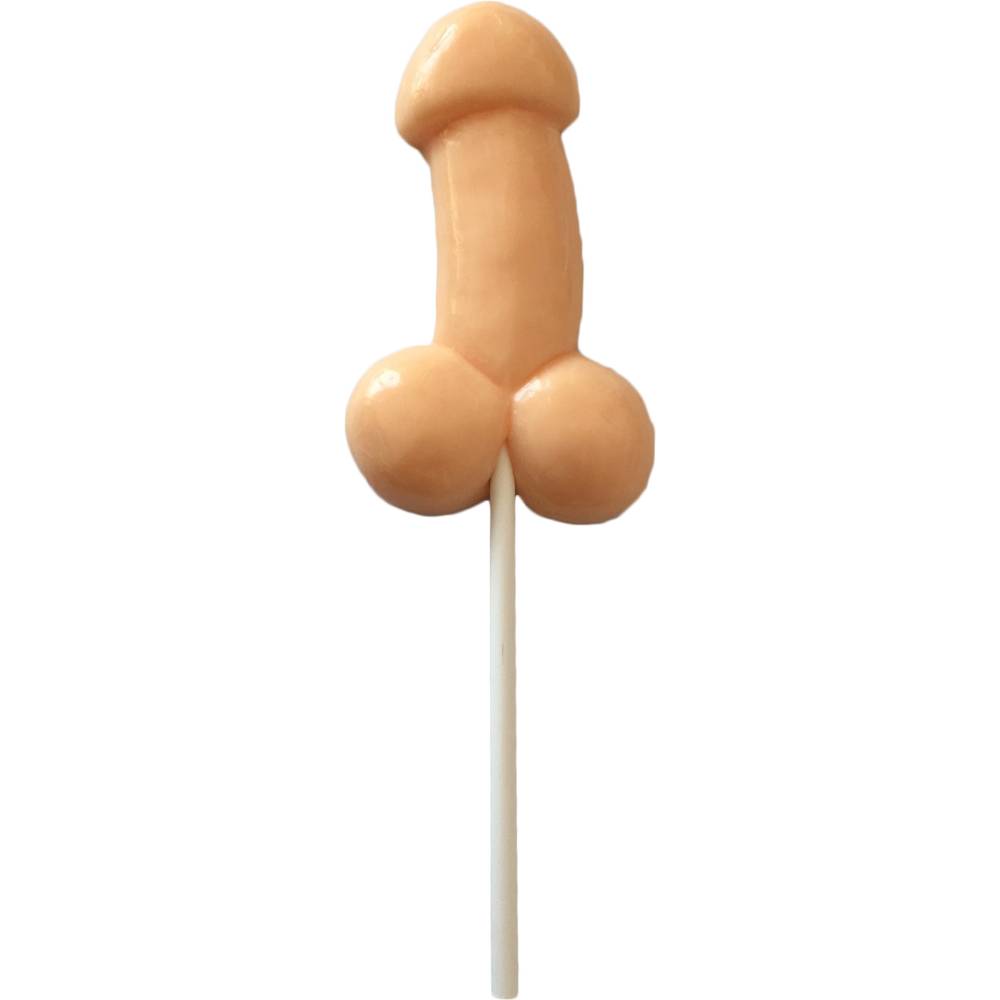 Butterballs Butterscotch Pecker Lollypop - Custard