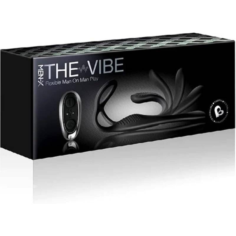 The Vibe - Cock, Ball and Anal Stimulator - Black